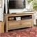 Alt View 17. Walker Edison - Sound Bar TV Stand for Most Flat-Panel TV's up to 48" - Driftwood.