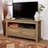 Alt View 19. Walker Edison - Sound Bar TV Stand for Most Flat-Panel TV's up to 48" - Driftwood.