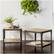 Alt View 14. Walker Edison - Rustic Square High-Grade MDF Side Table (Set of 2) - Driftwood.