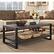 Alt View 11. Walker Edison - 48" Wood Modern Coffee Table - Charcoal.