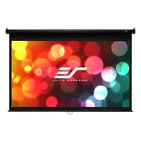 Elite Screens - Manual B Series 120" Projector Screen - Black - Front_Zoom
