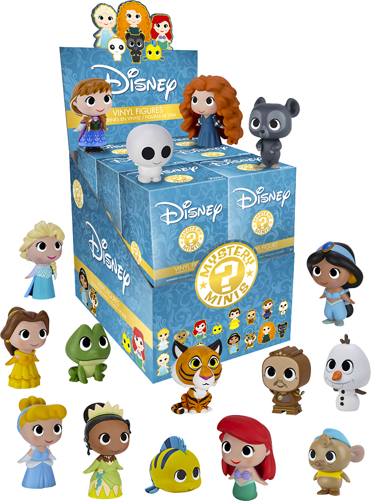 New 1 3 5 Or 12 Frozen Mystery Minis Blind Box Vinyl Figures Disney Official 