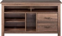 Front. Insignia™ - Gaming TV Cabinet for Most TVs Up to 55" - Brown.