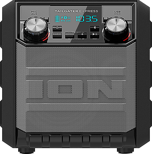  ION Audio - Tailgater Express Portable Bluetooth Speaker - Black