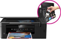 Front Zoom. Epson - Expression EcoTank ET-2600 Wireless All-In-One Printer.