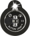 Front Zoom. Panther Vision - LED Button Lamps (6-pack) - Black.