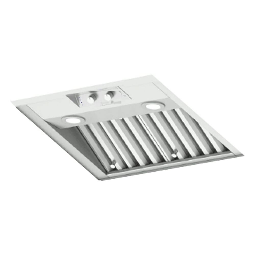 Front. Dacor - Renaissance 20" Range Hood - Silver.