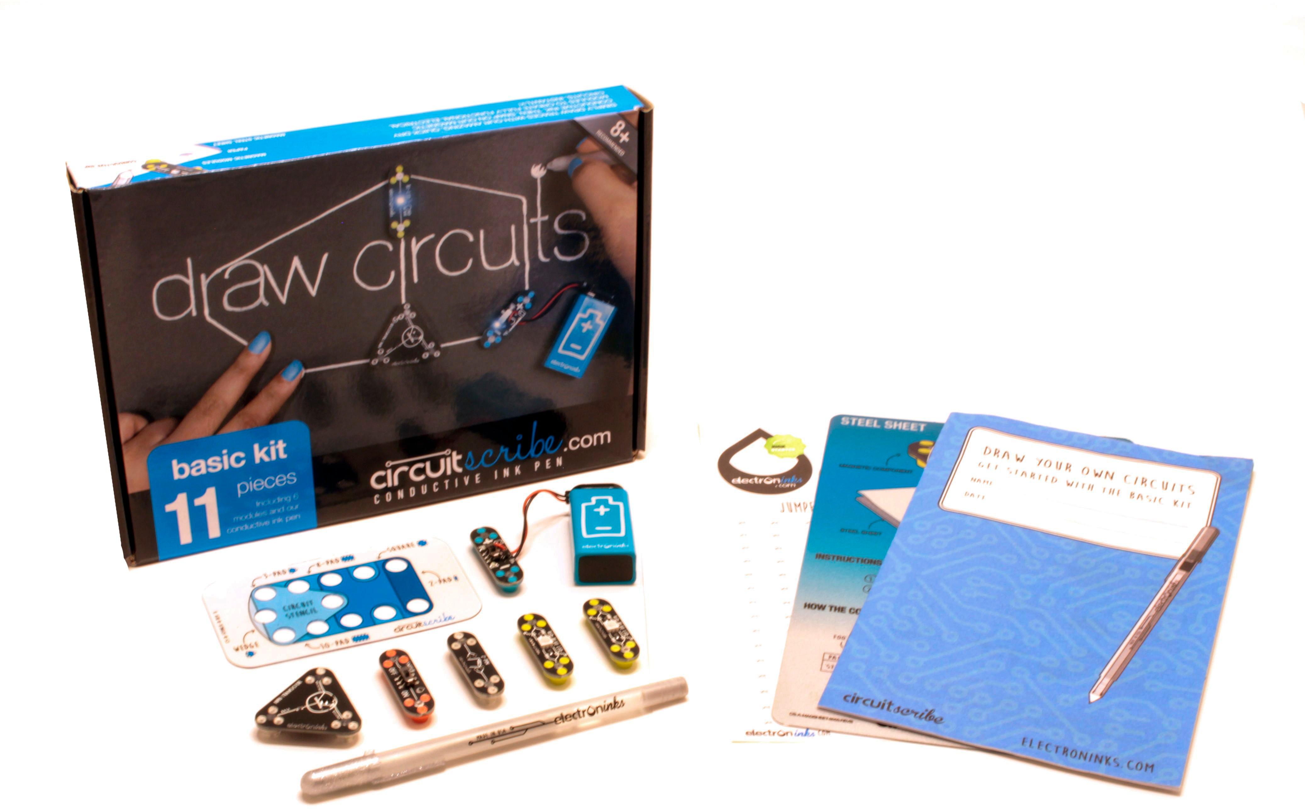 Draw Circuits Circuit Scribe Basic Kit 