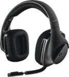 Front Zoom. Logitech - G533 Wireless Over-the-Ear Headphones - Black.