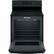 Alt View 1. GE - 5.3 Cu. Ft. Freestanding Electric Range with Self-cleaning - Black.