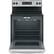 Alt View 1. GE - 5.3 Cu. Ft. Freestanding Electric Range with Self-cleaning - Stainless Steel.