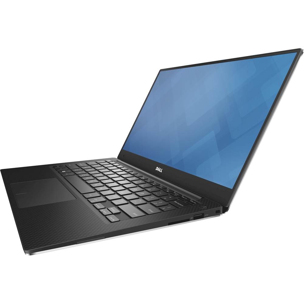 Left View: Dell - XPS 13.3" Touch-Screen Laptop - Intel® Core™ i5 - 8GB Memory - 256GB Solid State Drive - Silver