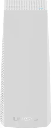 Front. Linksys - Velop AC2200 Tri-Band Mesh Wi-Fi 5 System - White.