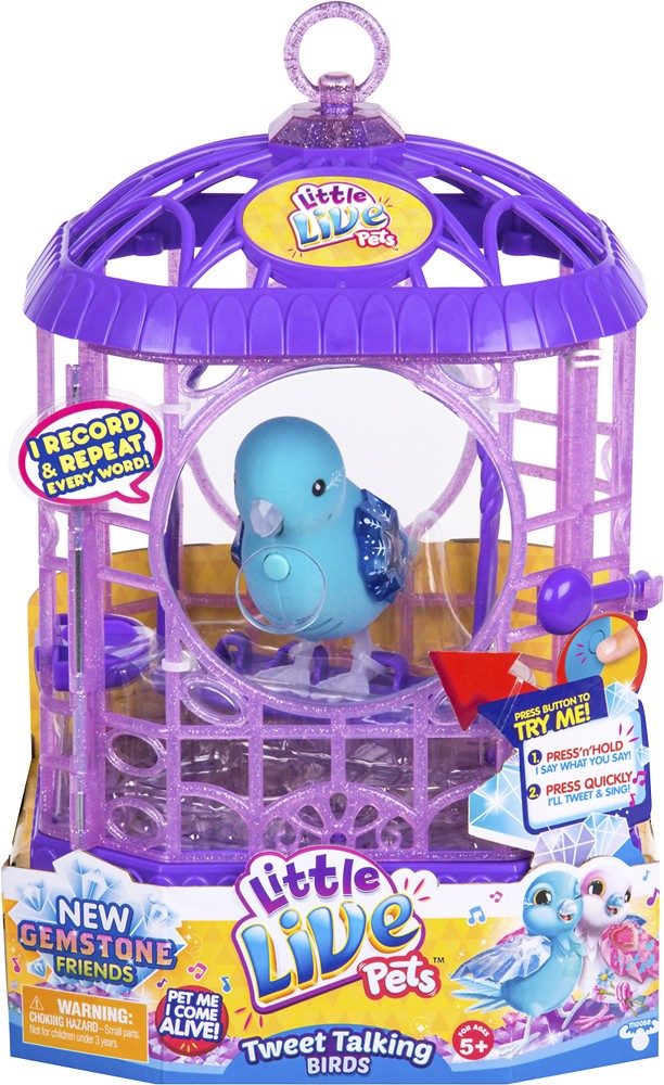 Best Buy: Little Live Pets S6 Bird with Cage Assorted 28351