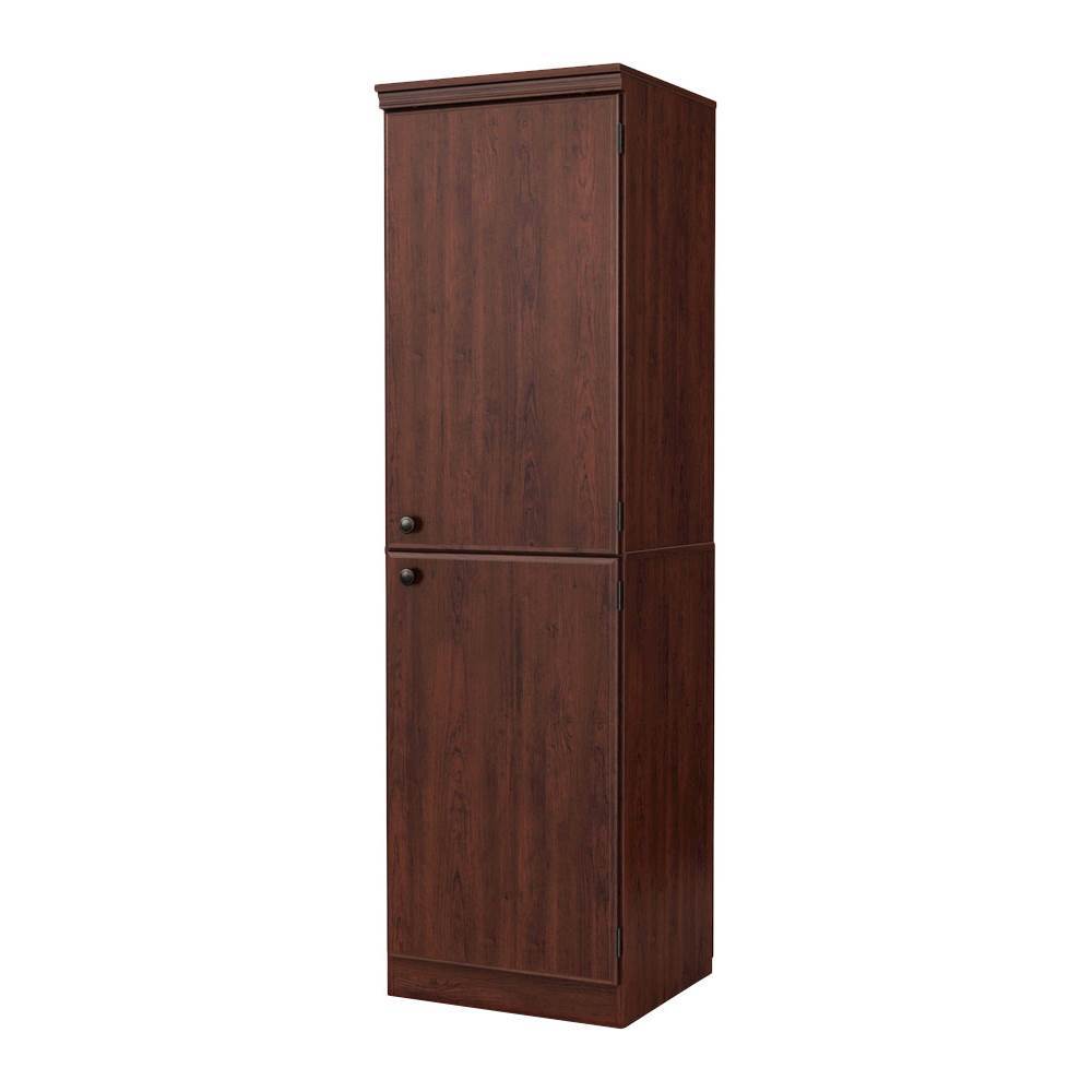 Best Buy: South Shore Narrow Storage Cabinet Royal Cherry 7246973