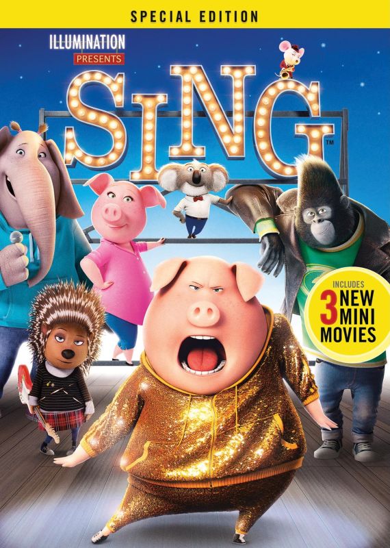  Sing [DVD] [2016]