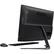 Back. Lenovo - 510-23ISH 23" Touch-Screen All-In-One - Intel Core i7 - 8GB Memory - 128GB Solid State Drive - Black.