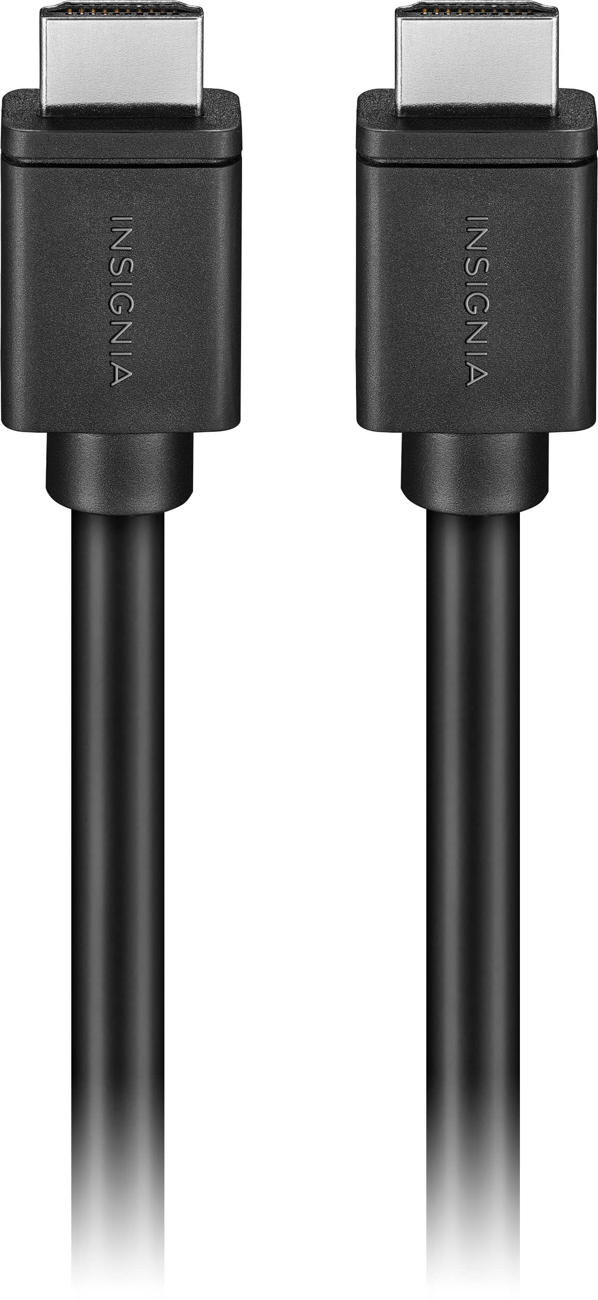 Front. Insignia™ - 25' 4K Ultra HD HDMI Cable - Black.