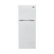 Haier - 11.6 Cu. Ft. Top-Freezer Refrigerator - White - Larger Front