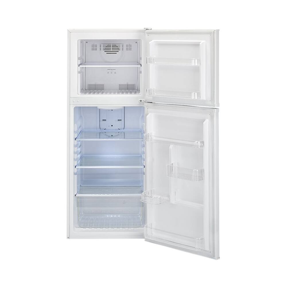 haier 11.5 cu ft top freezer refrigerator white