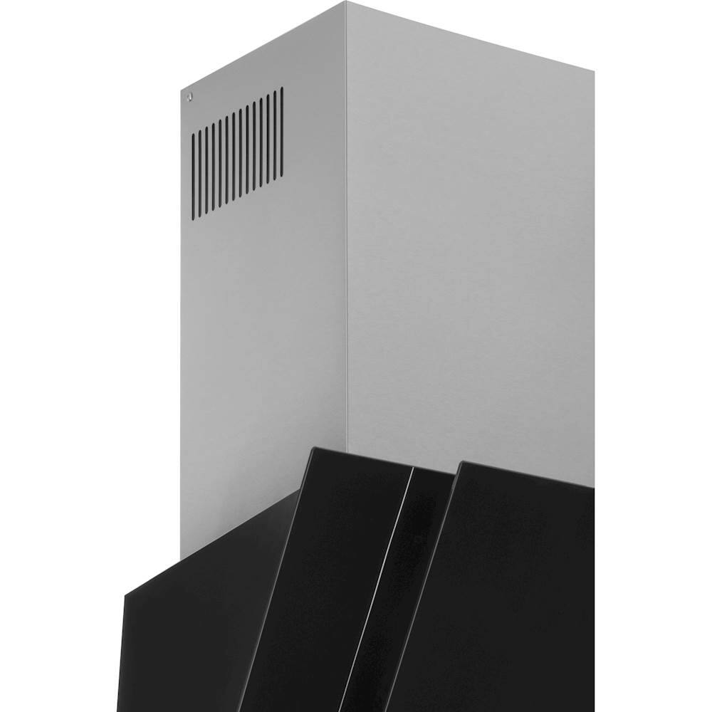 Alt View 12. Haier - 24" Convertible Range Hood - Black.