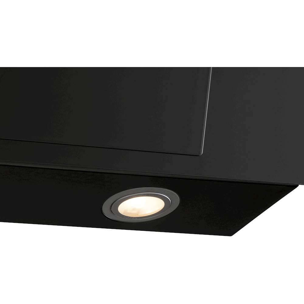 Alt View 14. Haier - 24" Convertible Range Hood - Black.