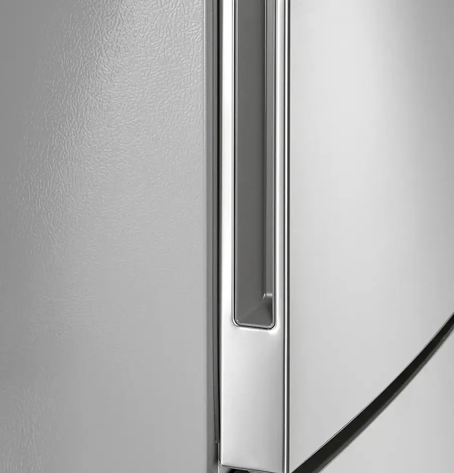 Alt View 14. Haier - 15 Cu. Ft. Bottom-Freezer Refrigerator - Stainless Steel.