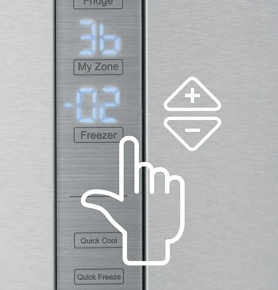 Alt View 15. Haier - 15 Cu. Ft. Bottom-Freezer Refrigerator - Stainless Steel.