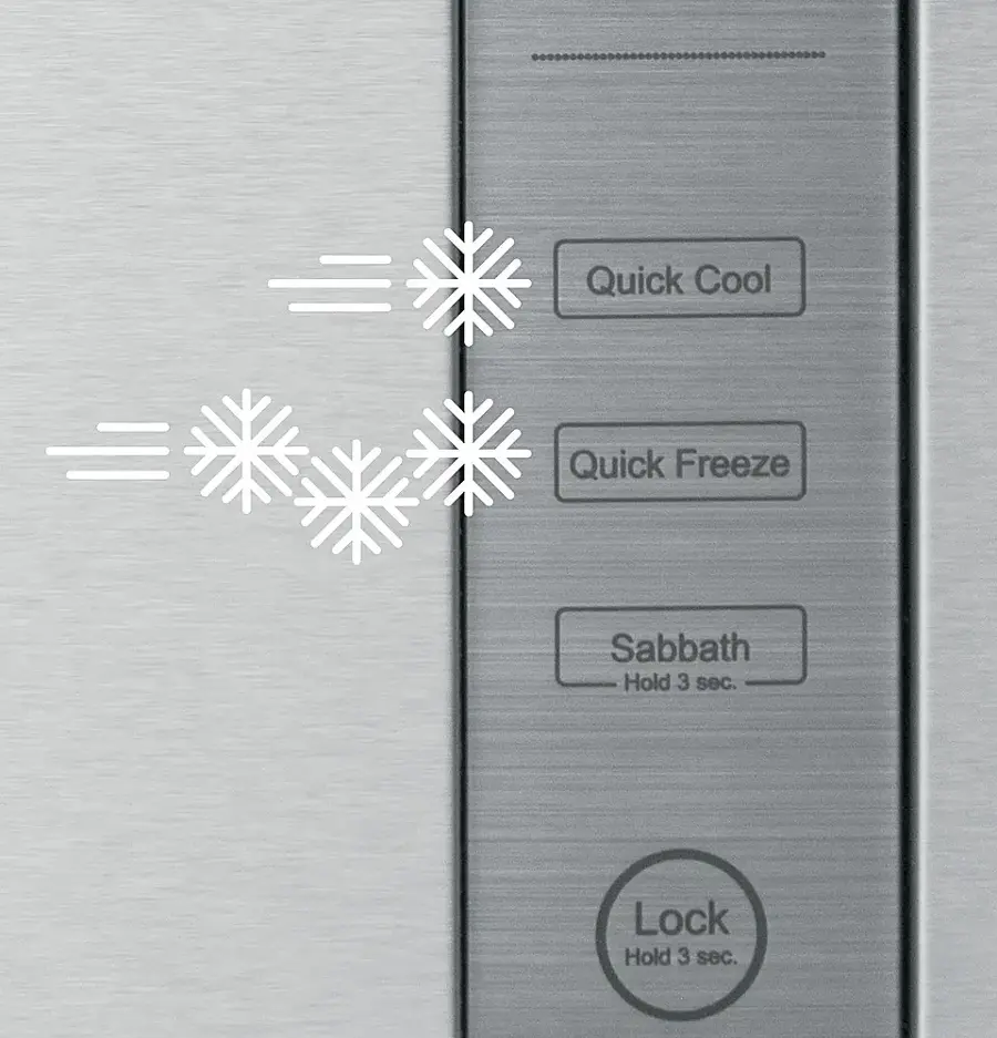 Alt View 16. Haier - 15 Cu. Ft. Bottom-Freezer Refrigerator - Stainless Steel.