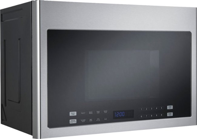 Haier - 1.4 Cu. Ft. Over-the-Range Microwave with Sensor Cooking - Stainless Steel_1