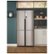 Alt View 24. Haier - 16.4 Cu. Ft. Counter-Depth Side-by-Side Refrigerator - Stainless Steel.