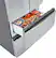 Alt View 12. Haier - 15 Cu. Ft. 4-Door French Door Refrigerator - Stainless Steel.