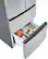 Alt View 13. Haier - 15 Cu. Ft. 4-Door French Door Refrigerator - Stainless Steel.
