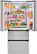 Alt View 1. Haier - 15 Cu. Ft. 4-Door French Door Refrigerator - Stainless Steel.