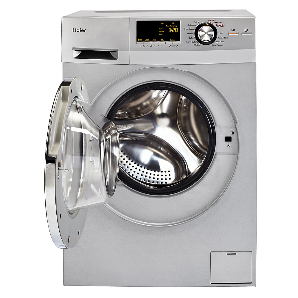 haier washer dryer not drying