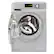 Angle. Haier - 2 Cu. Ft. 8-Cycle Compact Washer and 3-Cycle Electric Dryer Combo.