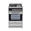 Haier - 2.0 Cu. Ft. Freestanding Gas Convection Range - Stainless steel - Larger Front