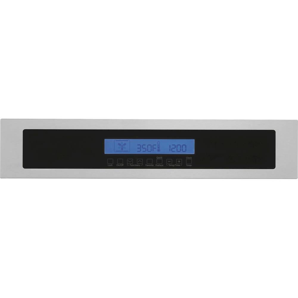 Alt View 15. Haier - 23.4" Built-In Single Electric Convection Wall Oven - Stainless Steel.