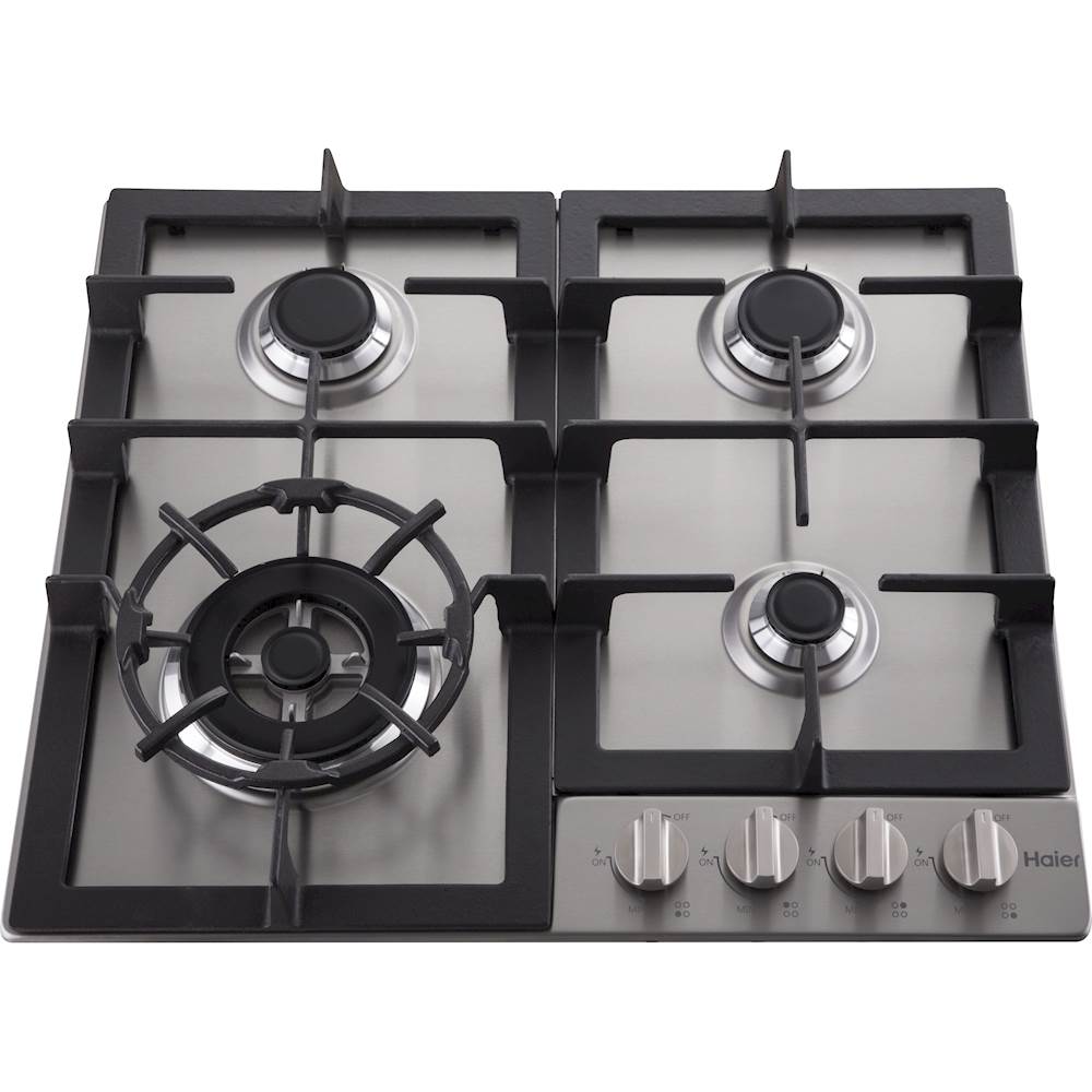 Haier 24 Gas Cooktop Stainless Steel Hcc2230ags Best Buy