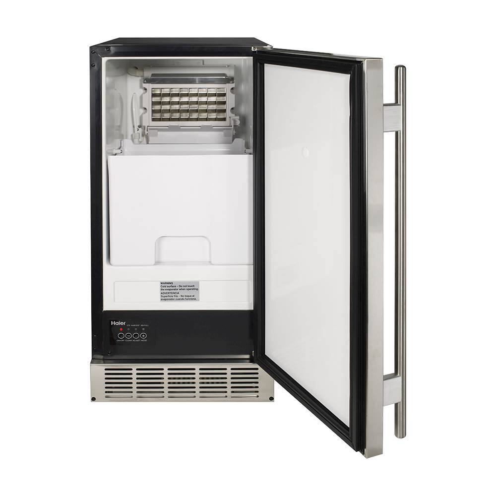 Best Buy Haier 14.6" 50Lb. BuiltIn Icemaker Stainless steel HI50IB20SS