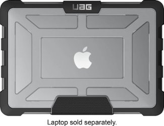 UAG - Top and Rear Cover for Apple MacBook Pro 13.3" - Transparent/ice - Front_Zoom