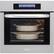 Angle. Haier - 24" Built-In Single Electric Convection Wall Oven - Stainless Steel.