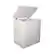 Left. Haier - 5 Cu. Ft. Chest Freezer - White.