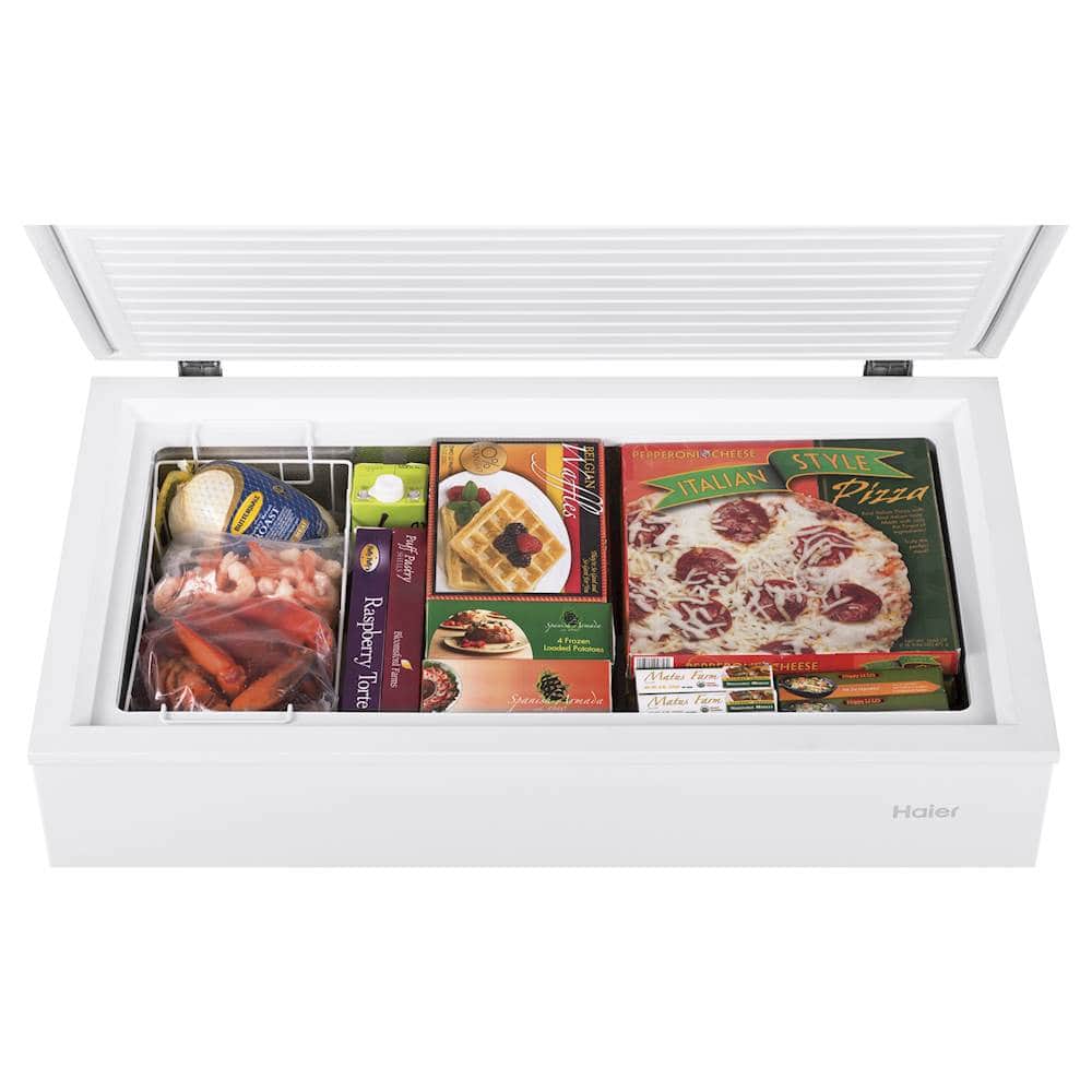 Alt View 15. Haier - 7.1 Cu. Ft. Chest Freezer - White.