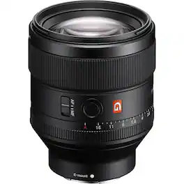 Sony - FE 85mm f/1.4 GM Lens, Black, Bundle with 77mm Digital Essentials Filter Kit and 15x15" Lens Wrap