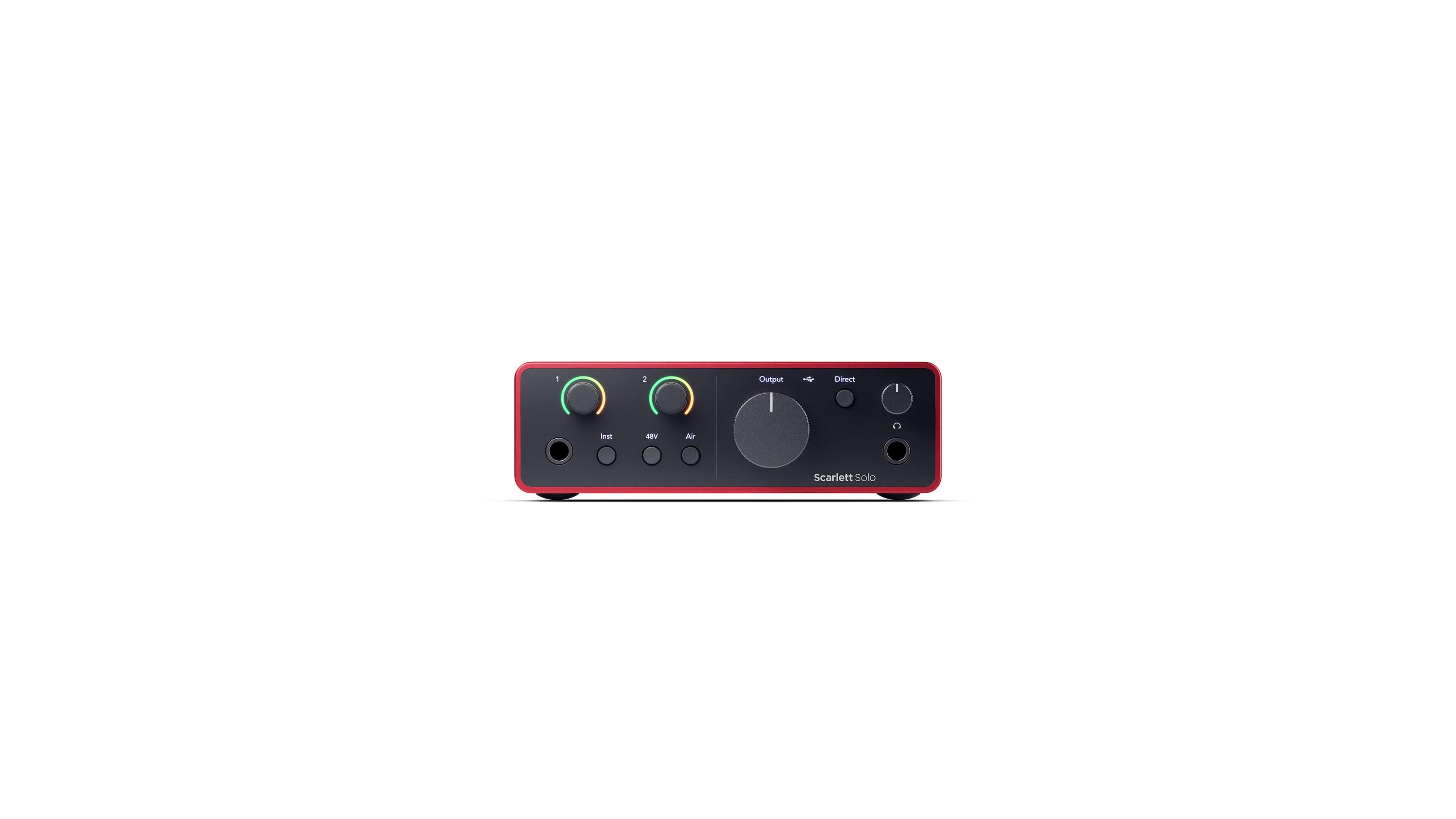 Alt View 12. Focusrite - Scarlett Solo Studio 4th Generation Audio Interface - Red.
