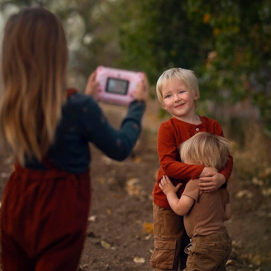 Alt View 18. Kidamento - Model P Instant Print Digital Camera - Pink.