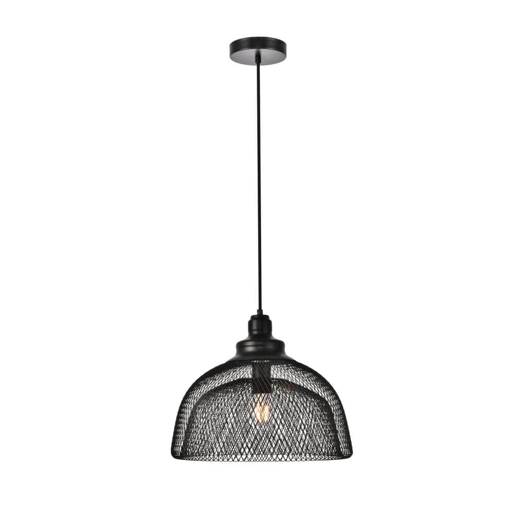 Living District - Warren Collection Pendant D13.5in H11in Lt:1 Finish - Black price history on PriceWatchPro