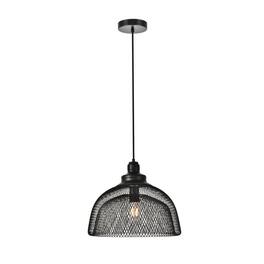 Living District - Warren Collection Pendant D13.5in H11in Lt:1 Finish - Black