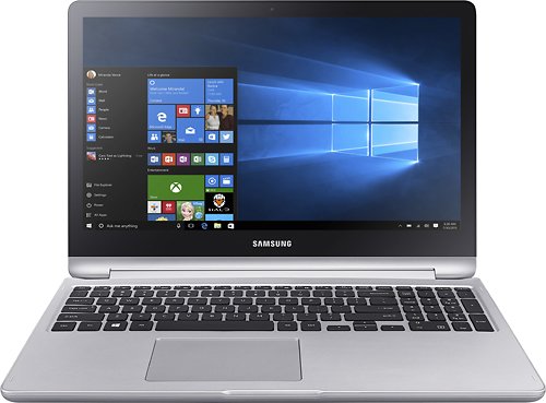 Samsung NP740U5M-X01US 2-in-1 15.6″ Touch Laptop, 7th Gen Core i7, 12GB RAM, 1TB HDD